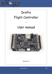 DroPix Flight Controller - User manual