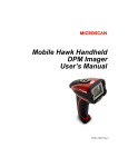 Mobile Hawk Handheld DPM Imager User's Manual