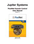 PixelNet Domain Control User Manual 1.1