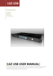 LGZ USB USER MANUAL - Visual Impact France