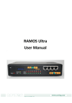 RAMOS Ultra User Manual