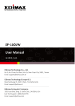 SP-1101W User Manual - Iguane Informatique