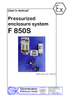 User manual F850