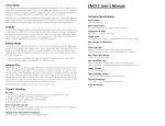 EM21C User's Manual - Sound Directions France