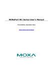 MiiNePort W1 Series User's Manual