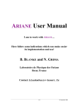 ARIANE User Manual - Espace d'authentification univ