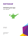NETGEAR genie Apps User Manual