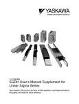 Linear Sigma Series SGL**/SGDH USER'S MANUAL