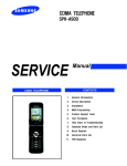 Samsung SPH-A900 service manual