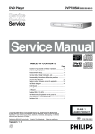Service Manual DVP720SA/00/02/05/69/75
