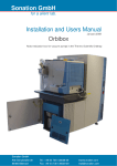 Installation and Users Manual Orbibox