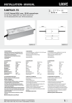 InstallatIon &middot; Manual 5.0670.01.72 1/2