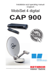 9363084c, Installation and operating manual MobiSet 4