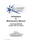 Installation & Maintenance Manual