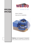 A34-040-R1 MANUAL VQ RANGE INSTALLATION - WESCO-Navy