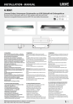 INSTALLATION · MANUAL 4.3061 1/4