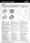INSTALLATION &middot; MANUAL 4.0282 1/6