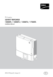 Installation Manual - SMA Solar Technology AG