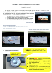 Mercedes C navigation upgrade solution[5inch screen] Installation