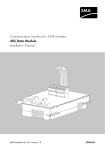 Installation Manual - 485 Data Module