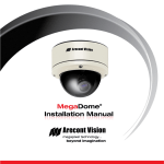Arecont Vision MegaDome Installation Manual
