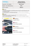 Einbauanleitung Installation Manual Opel Vivaro 2011