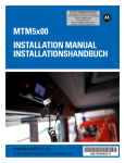 MTM5x00 Installation Manual – EN, DE