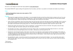 Installation Manual English