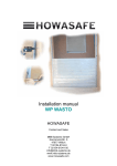 Installation manual WP WASTO