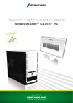 WindoWs Core installation manual STRAUMANN® CARES® PC