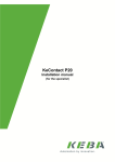 KeContact P20 Installation manual