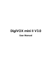 DigiVOX mini II V2.0 User Manual