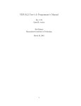 VISUAL3 User's & Programmer's Manual
