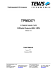 User Manual TPMC670