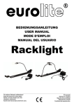 BEDIENUNGSANLEITUNG USER MANUAL MODE D'EMPLOI