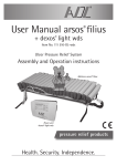 User Manual arsos®filius