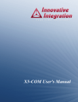 X5-COM User's Manual