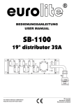 EUROLITE SB-1100 User Manual