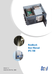 Handbuch User Manual IPC-700 - TCI Gesellschaft für technische