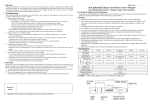 ASA Industrial Electric Screwdriver User's Manual