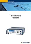 blue PiraT2 - User Manual