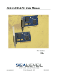 5104 User Manual - Sealevel Systems, Inc