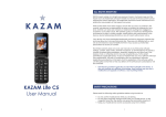 KAZAM Life C5 User Manual
