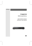 The User Manual for TF6000PVR