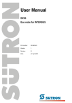 User Manual - Sütron electronic GmbH