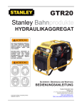 GTR20 User manual de