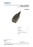 256300 POEfinder User Manual