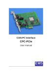 CPC-PCIe/SJA1000 User Manual