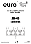 EUROLITE SB-42 User Manual - LTT