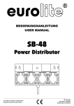 EUROLITE SB-42 User Manual